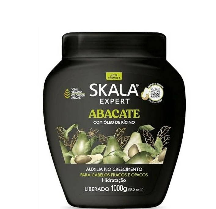 SKALA EXPERT ABACATE PARA CABELOS FRACOS E OPACOS 1000G